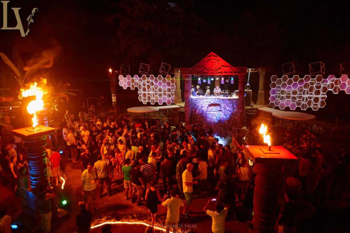 Arabian night on Palolem beach